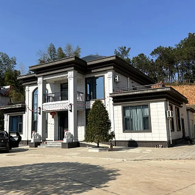C-2-0046 新中式2层别墅外观效果图