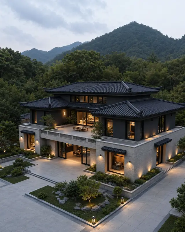 C-3-0141 园林景观设计效果图