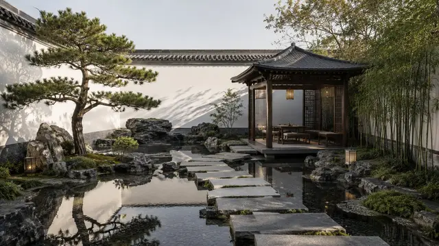 L-M-0021 园林景观设计效果图